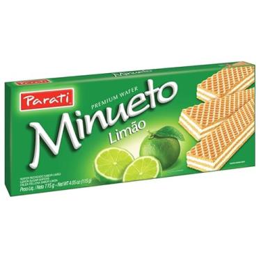 Imagem de Parati Biscoito Wafer Recheado Sabor Limão, 30 Unidades