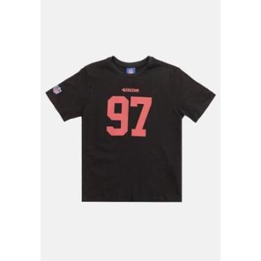 Imagem de Camiseta NFL Juvenil Player Nick Bosa Masculino-Masculino