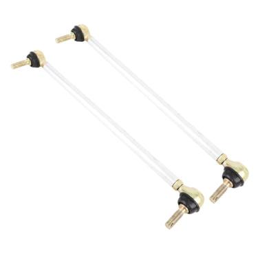 Imagem de aqxreight 2 Conjuntos de Kit de Tirante de Direção Com Extremidades Em Liga de Aço para Melhorar a Estabilidade de Pilotagem Substituição para Tirante de Veículo de Ajuste Preciso 500 2003-2006 Com