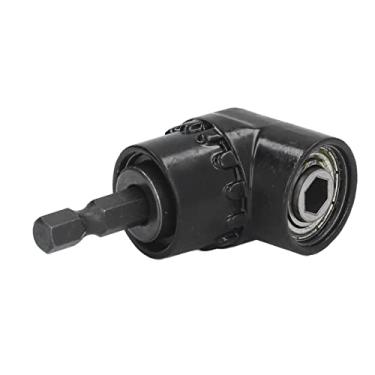 Imagem de LiebeWH Adaptador de Broca de ângulo Reto, Suporte Angular de Aço Cromado Com Mandril Magnético para Espaços Apertados, Acessório de Haste Hexagonal de 1/4 de Polegada para Projetos de Bricolage e