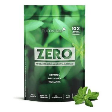 Imagem de Adoçante Zero Premium Puravida-100g- Stevia- Taumatina - Pura Vida