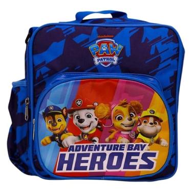 Imagem de Zonacriativa - Mochila Lancheira Patrulha Canina | Compartimento principal térmico, alça transversal removível e bolso para garrafa | Lanches frescos