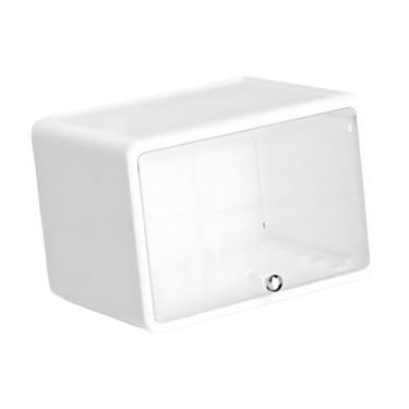 Imagem de FytStycale Caixa Organizadora Moderna E à Poeira com Tampa Articulada para Mesa – Uso Versátil: Expositor de Cosméticos, Caixa para Artigos de Papelar