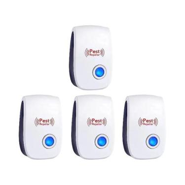 Imagem de Repelente Ultrassônico De Pragas 2-8PCS, Controle Elétrico De Mosquito