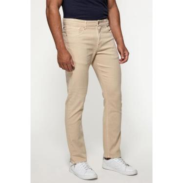 Imagem de Calça Sarja Guess Slim Tapered Bege-Masculino