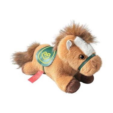 Imagem de Cavalo de pelúcia - adorável boneca deitada, animal de pelúcia de cavalo pequeno - para adultos, meninos, meninas, aniversário, Natal, Ano Novo Lunar Chinês, lembrancinhas de festa de Páscoa