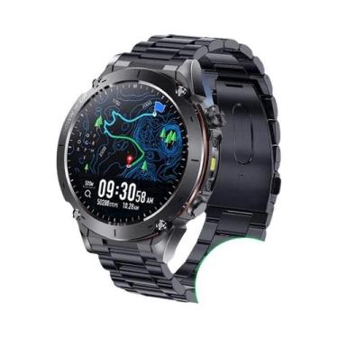 Imagem de Relógio Inteligente Ultra GPS Masculino 10ATM À Prova D'Água Com Banda