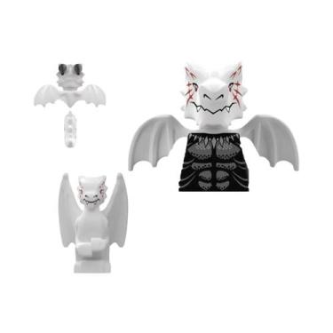 Imagem de Blocos De Montar De Cavaleiros Medievais Dragonborn, Brinquedos De Ani