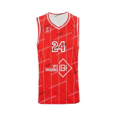Imagem de Camisa De Jogo Masculina Hapoel Tel Aviv 2025 De Secagem Rápida - Cole