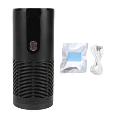 Imagem de TOPINCN Purificador de Ar, Filtro H13 Com Pré-filtro, Saída de Ar de 360 ​​graus, Limpador de de Mesa para Quarto, Carro, Sala de Estar, Escritório (Preto)