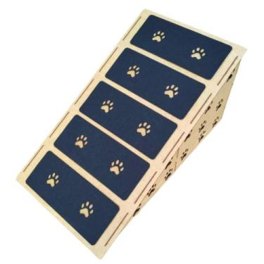 Imagem de Rampa pet mdf - 30cm altura para cães personalizada com o nome - IMGRO