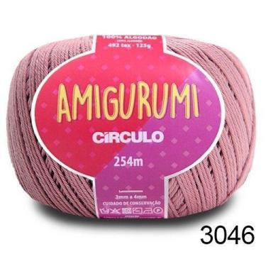 Imagem de LINHA AMIGURUMI 125 G COR 3046 DOÇURA - Fio de Algodão Mercerizado - C