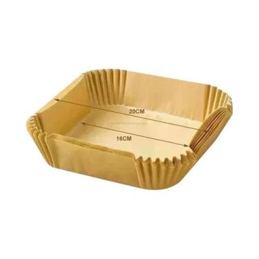 Imagem de Papel De Cozinha Extra Grande E Espesso Para Air Fryer, Antiaderente, 