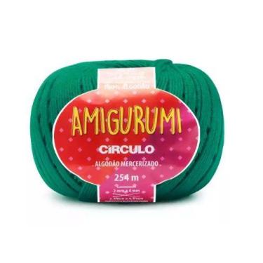 Imagem de Fio Amigurumi Círculo 125g Cor 5076 Hera - Ideal para Crochê e Tricô -