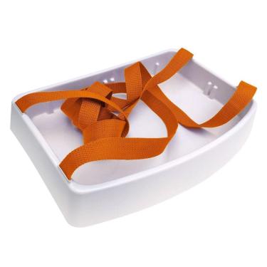 Imagem de Bandeja De Degustação Pequena Com Alças Na Cor Laranja