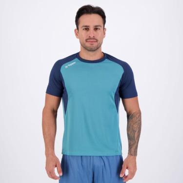 Imagem de Camiseta Topper Fusion III Azul, M