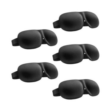 Imagem de Máscara De Dormir 3D Unissex Contornada, Bloqueadora De Luz, Macia, Re