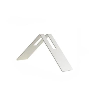 Imagem de Suporte minimalista de papel de filtro de café com design branco limpo para organização de balcão de cozinha e fácil preparação diária de café