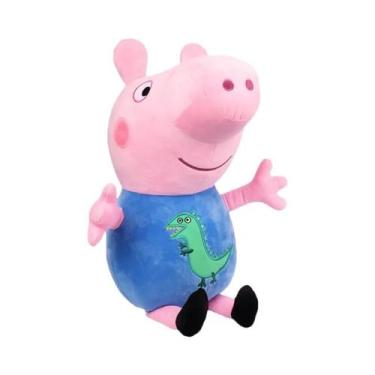 Imagem de Brinquedo De Pelúcia 30CM Peppa Pig Avô Avó Boneco Presente De Anivers