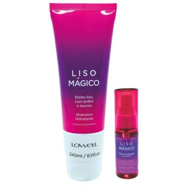 Imagem de Lowell Liso Magico Shampoo 240ml e Oleo Disciplinante 30ml