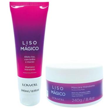 Imagem de Lowell Liso Magico Shampoo 240ml e Mascara 240g