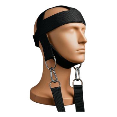 Imagem de Cinto Fortalecimento do Pescoço Exercício Musculação Fitness-Unissex