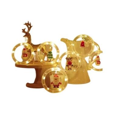 Imagem de Luzes De Cortina De Fadas LED Para Natal, Bolas De Desejo, Guirlanda P