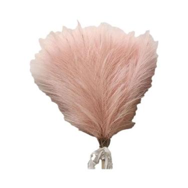 Imagem de Plantas Artificiais De Grama Pampas (10 Peças) Para Decoração De Casa,