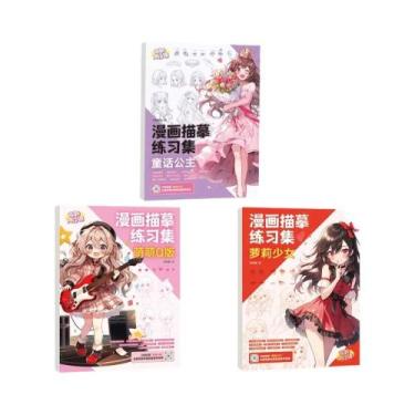 Imagem de Livro De Colorir Infantil: Desenhos Animados, Mangá E Quadrinhos Para 