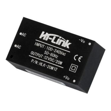 Imagem de Mini Fonte Hi Link HLK-20M12 100-240VAC 12V DC 20W - Fonte de Alimenta