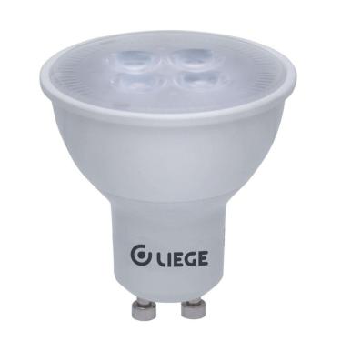 Imagem de Lâmpada LED Dicróica 4,9W GU10 3000K Amarela Bivolt Liege