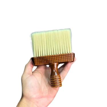 Imagem de Espanador Madeira Cabeleireiro Barbeiro