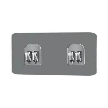 Imagem de Adesivo De Parede Impermeável Com Gancho Forte Para Banheiro E Cozinha