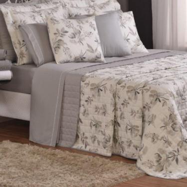 Imagem de Cobre Leito King Top Line Estampado 180 Fios 3 Peças - Capri