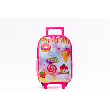 Imagem de Mochila de Rodinhas Infantil Sweeties - Rosa
