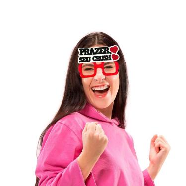 Imagem de Óculos De Carnaval Sem Lentes - Prazer Seu Crush