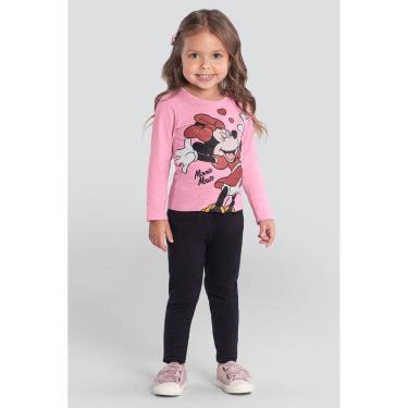 Imagem de Blusa infantil menina Minnie Mouse Brandili