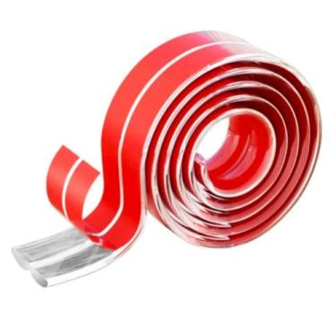 Imagem de Fita Adesiva De Proteção De Quina 1Cmx1Cmx2M Transparente - Bomvink