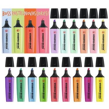 Imagem de Marca Texto Stabilo Boss 19 Cores NOVAS CORES Lettering