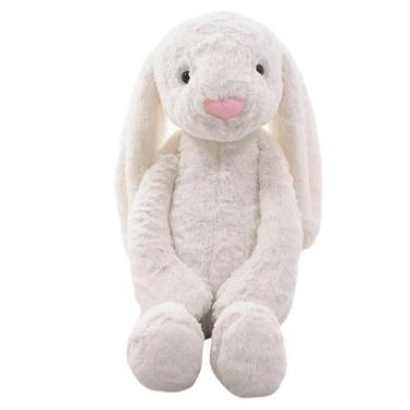 Imagem de Coelho Branco Orelhudo 21Cm - Pelúcia - Fofy Toys