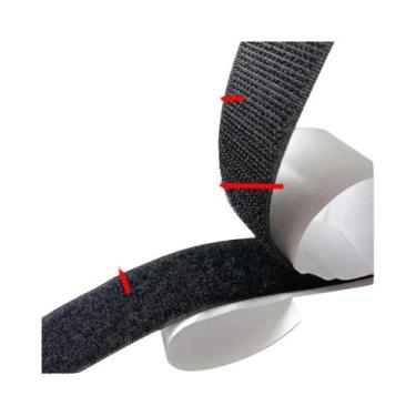 Imagem de Fita Adesiva Extra Forte De 25 Metros Com Gancho E Laço Para Artesanat