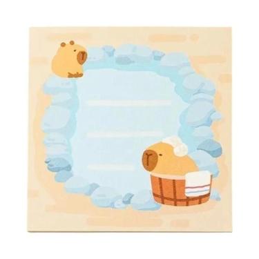 Imagem de Blocos De Notas Adesivas De Panda E Porquinho-da-Índia Para Crianças, 