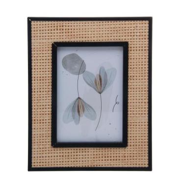 Imagem de Porta-Retrato Wolff Toscana 10cm x 15cm Preto Metal