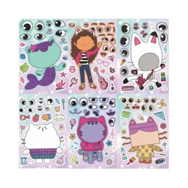 Imagem de Adesivos De Quebra-Cabeça DIY Da Casa De Bonecas Da Gabby Para Criança