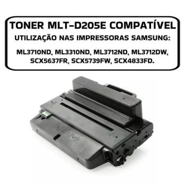 Imagem de Toner Compatível Para Scx-5637 5639 5737 5737 D205E 10.000 - Digital Q