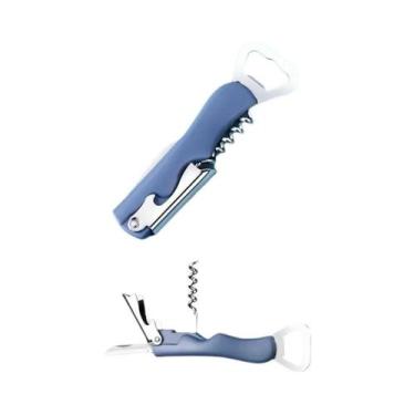 Imagem de Abridor De Garrafas Multifuncional Portátil Em Aço Inoxidável Para Vin