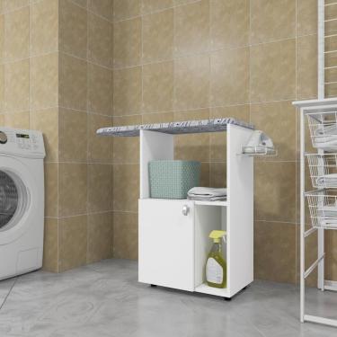 Imagem de Balcão Multiuso com Tábua Passar 85cm 1p Indekes Nina