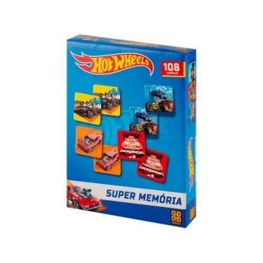 Imagem de Jogo Supermemória Hot Wheels - Grow