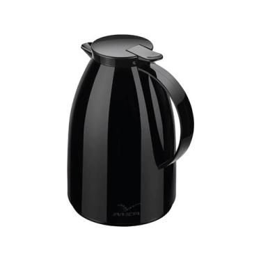 Imagem de Bule Viena Gatilho 1 Litro Preto - Invicta, 1L, Preto