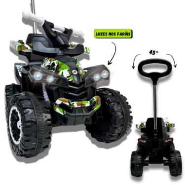 Imagem de Uni Toys Quadriciclo Militar para Crianças a Partir de 12 Meses com Lu